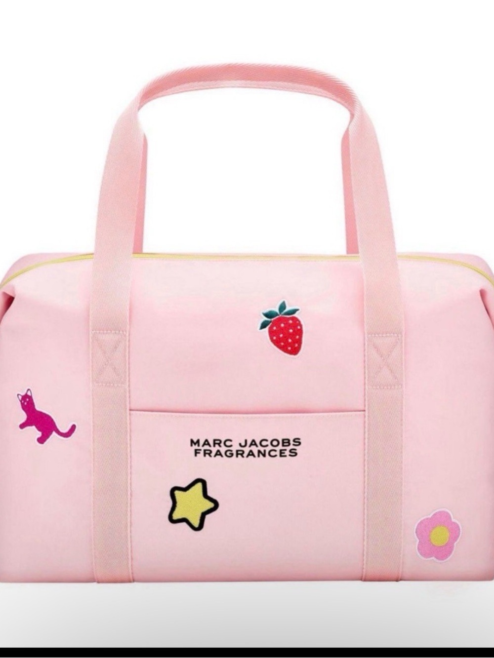 Marc Jacobs Pink Patchwork Weekender Tote